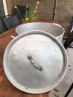 Oude aluminium pan van 20 liter, Tuin, Overige materialen, 60 cm of meer, Gebruikt