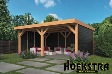 Complete Douglas Overkapping 6x3 meter voor slechts €2950,- beschikbaar voor biedingen