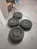 15 inch stalennvelgen met bijna nieuwe banden, Ophalen of Verzenden