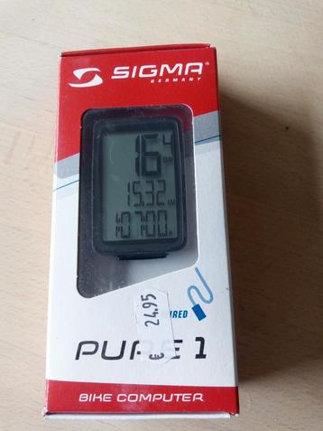 sigma Pure 1 fietscomputer beschikbaar voor biedingen