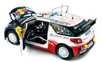 CITROEN DS3 WRC RALLYE MEXICO 2011 1/18 NOREV ref. 181555, Hobby en Vrije tijd, Modelauto's | 1:18, Verzenden, Nieuw, Auto, Norev