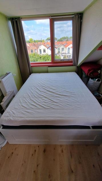 IKEA BRIMNES bed incl Emma matras, 160x200