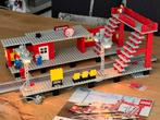 Lego trein 12v 7822 treinstation incl verlichting en boekje, Complete set, Gebruikt, Ophalen of Verzenden, Lego
