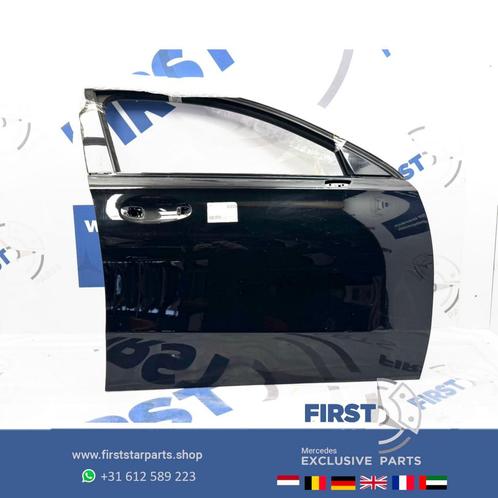 W177 DEUR RECHTS COMPLEET PORTIER ZWART WIT GRIJS RECHTSVOOR, Auto-onderdelen, Carrosserie en Plaatwerk, Deur, Mercedes-Benz, Voor