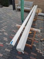 Nette elektrische ritsscreen (antraciet doek) 380cm breed, Tuin en Terras, Ophalen, Elektrisch, Zo goed als nieuw, 150 tot 300 cm