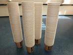 NIEUW 12 x 50 kleine expresso kartonnen koffiebekers, Ophalen of Verzenden, Nieuw