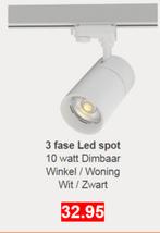 winkelverlichting rail led spot winkelverlichting rail led, Huis en Inrichting, Lampen | Spots, Nieuw, Led, Ophalen of Verzenden