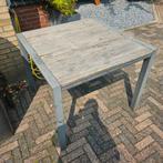 Tafel 1 bij 1 hout moet geschuurd, Ophalen, Zo goed als nieuw, Rechthoekig, Hout