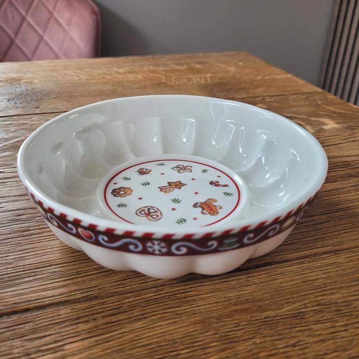 Villeroy & Boch Winter Bakery Puddingvorm, Huis en Inrichting, Woonaccessoires | Schalen en Manden, Zo goed als nieuw, Schaal