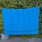Deense Blauw geweven plaid. Koningsblauw Katoen? Wol?, Huis en Inrichting, Woonaccessoires | Plaids en Woondekens, Ophalen of Verzenden