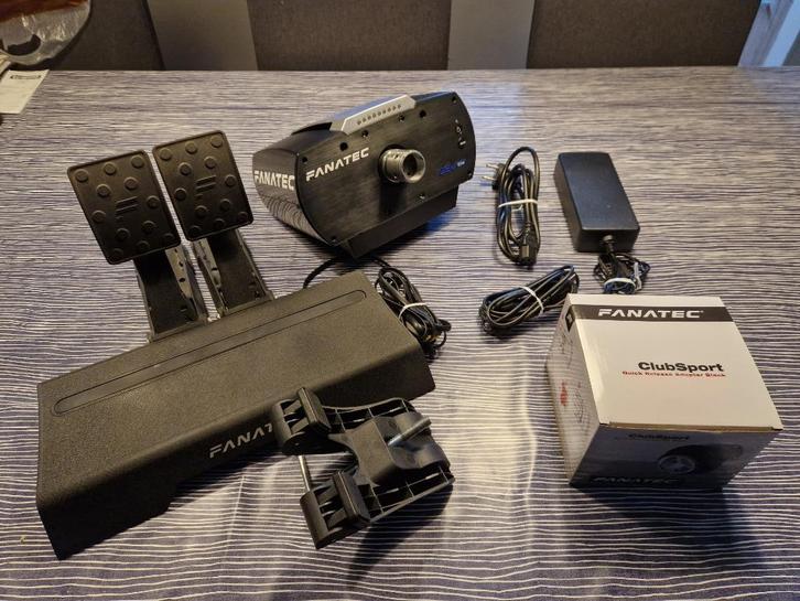 Fanatec CSL Elite v1.1 incl CSL pedals, Computers en Software, Overige Computers en Software, Gebruikt, Ophalen