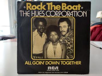 7" Single The Hues Corporation - Rock The Boat / All Goin' D beschikbaar voor biedingen