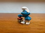 Smurf met lantaarn, Ophalen of Verzenden, Gebruikt, Overige Smurfen, Poppetje, Figuurtje of Knuffel