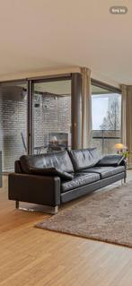 COR Conseta designbank – 3-zits zwart leder, Ophalen, Gebruikt