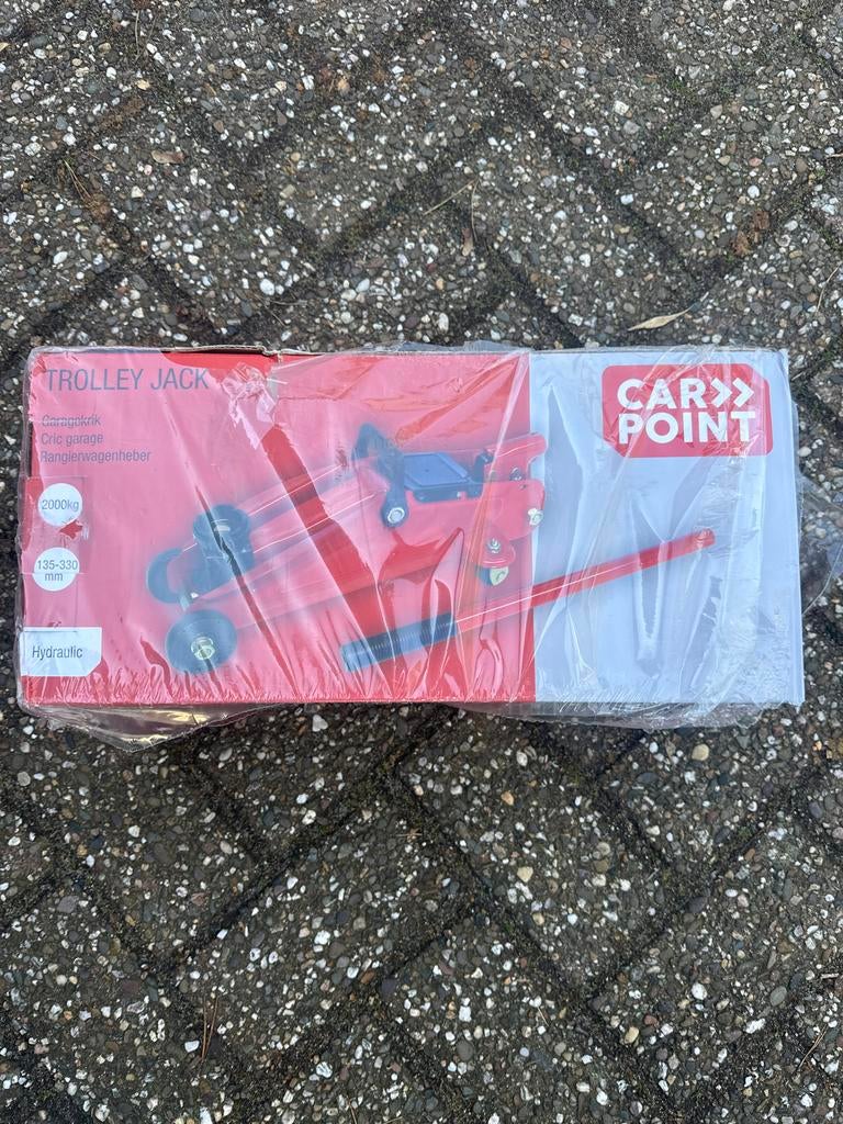 Nieuwe Carpoint Garagekrik 2000kg 1 x gebruikt, Auto-onderdelen, Ophalen of Verzenden, Nieuw, Universele onderdelen