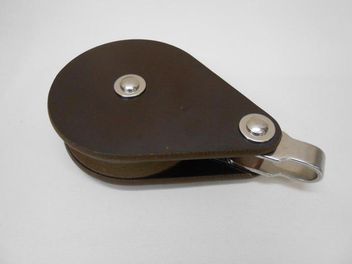 Tufnol blok, katrol, enkelschijfs, 16 mm lijn, grote schijf, Watersport en Boten, Accessoires en Onderhoud, Nieuw, Lijn of Blok