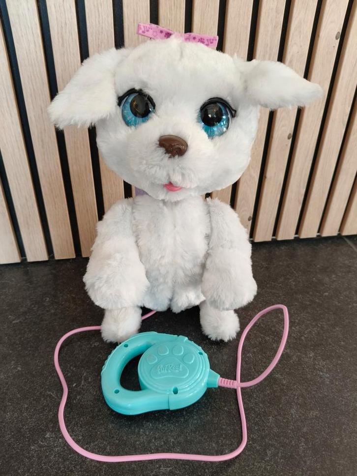 FurReal GoGo dansende pup, Kinderen en Baby's, Speelgoed | Knuffels en Pluche, Zo goed als nieuw, Hond, Ophalen of Verzenden