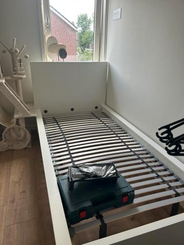 Malm bed wit ikea 1 persoons - afbeelding 1