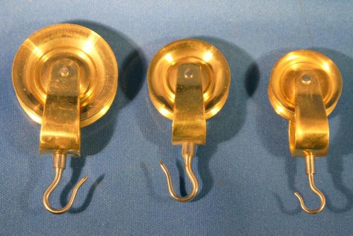 Katrol voor Friese staartklok, kantoortje en schippertje., Antiek en Kunst, Antiek | Klokken, Ophalen of Verzenden