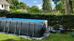 Intex Ultra XTR 549 x 274 + Warmte Pomp + Zoutwater systeem, Gebruikt, 200 tot 300 cm, Rechthoekig, Ophalen