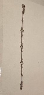 Meisjes zilver armband met hartjes, Ophalen of Verzenden, Zo goed als nieuw