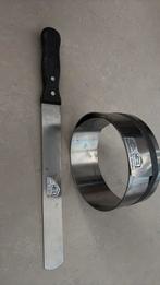 Behangmes en rand voor behangtafel RVS, Huis en Inrichting, Stoffering | Behang, Ophalen of Verzenden, Minder dan 10 m²