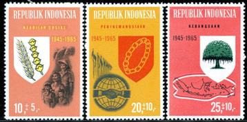 Indonesie serie 489-93-pf - Onafhankelijkheidsviering beschikbaar voor biedingen