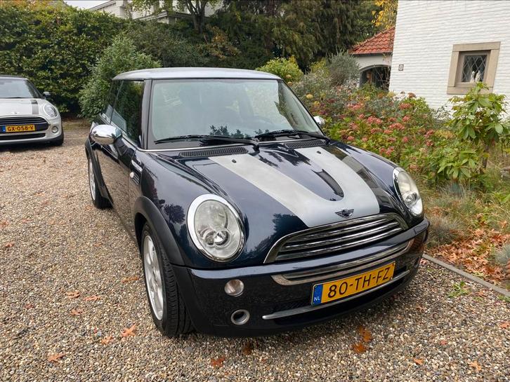 Mini 1.6 16V Cooper 2006 Zwart, Auto's, Mini, Particulier, Cooper, Benzine, D, Hatchback, Handgeschakeld, Origineel Nederlands