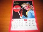Metalen Coca Cola kalender, nieuw, Verzamelen, Ophalen of Verzenden, Nieuw, Overige typen