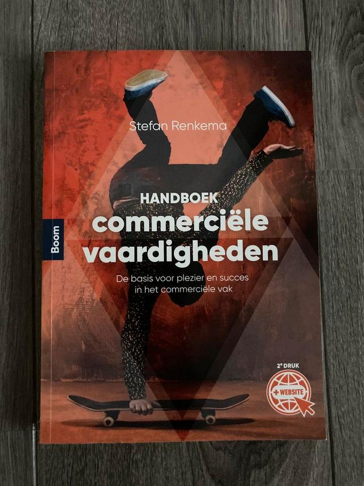 Stefan Renkema - Handboek commerciële vaardigheden, Boeken, Economie, Management en Marketing, Zo goed als nieuw, Economie en Marketing