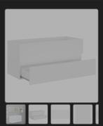 Vidaxl Wastafelkast, Huis en Inrichting, Badkamer | Badkamermeubels, Ophalen, Nieuw, 50 tot 100 cm, Minder dan 100 cm