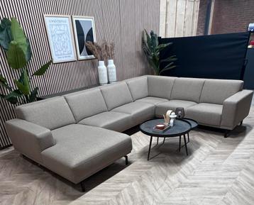 ZGAN MONTEL Star Hoekbank - Taupe - 351cm beschikbaar voor biedingen