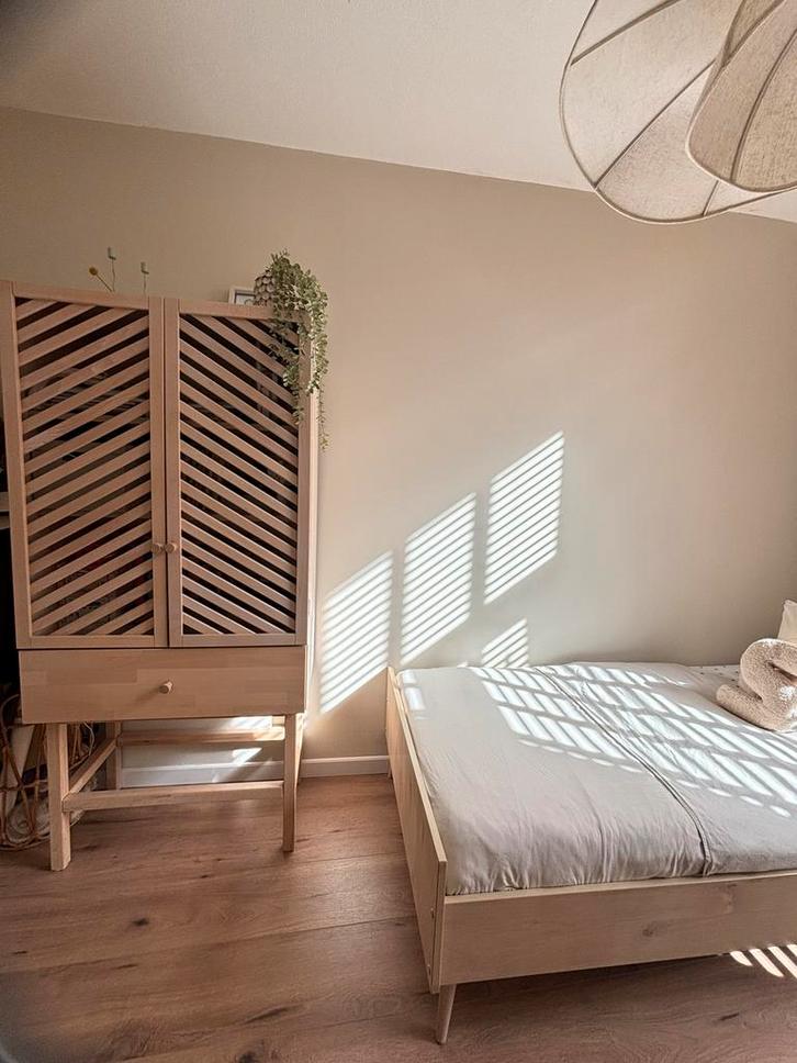 Woodluck kast, Huis en Inrichting, Kasten | Wandmeubels, Zo goed als nieuw, Minder dan 150 cm, 25 tot 50 cm, Ophalen of Verzenden