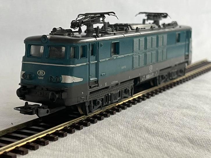Lima SNCB/NMBS 150012 e-lok, Hobby en Vrije tijd, Modeltreinen | H0, Gebruikt, Locomotief, Gelijkstroom, Lima, Analoog, Ophalen of Verzenden