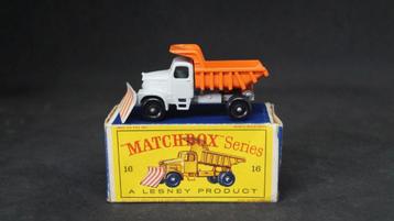 Mint Lesney no 16-C Scammell Snowploug, D-Box, Matchbox 1963 beschikbaar voor biedingen
