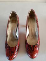 Vero Cuoio Rode Pumps Maat 39, Vero Cuoio Italy, Ophalen of Verzenden, Gedragen, Rood