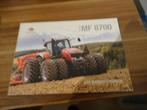Massey ferguson 8700 folder, Verzenden, Nieuw, Folder