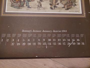 Efteling (anton pieck) kalender (1983) beschikbaar voor biedingen