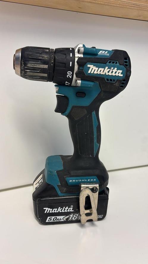 Makita DDF487 – 18V Brushless Accu Boormachine, Doe-het-zelf en Verbouw, Gereedschap | Boormachines, Zo goed als nieuw, Boormachine