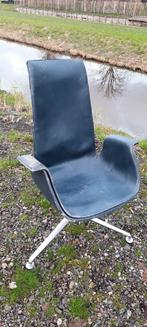 Walter Knoll FK Tulip Fabricius high chair stoel, Huis en Inrichting, Stoelen, Ophalen, Grijs, Leer, Eén