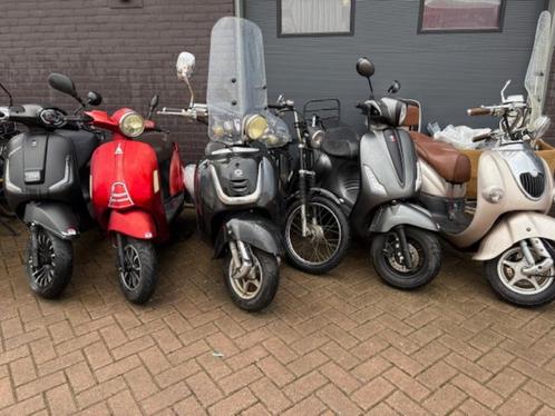 Partij Gebruikte Scooters Bromfietsen 6 Stuks, Fietsen en Brommers, Brommeronderdelen | Scooters, Gebruikt, Overige merken, Overige typen