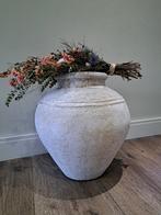 Grote Stenen Pot - Decoratief, Huis en Inrichting, Woonaccessoires | Vazen, Ophalen, Steen, Overige kleuren, Zo goed als nieuw