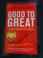 Jim Collins - Good to great, Boeken, Sociale wetenschap, Jim Collins, Ophalen of Verzenden, Zo goed als nieuw