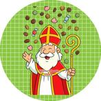 L621 icing frosting sinterklaas 20cm eetbare taart print top, Ophalen of Verzenden, Nieuw, Taarten, Versiering