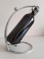 Stijlvolle wijnfles houder - Metaal, Huis en Inrichting, Ophalen, Zo goed als nieuw, Minder dan 5 flessen, Metaal