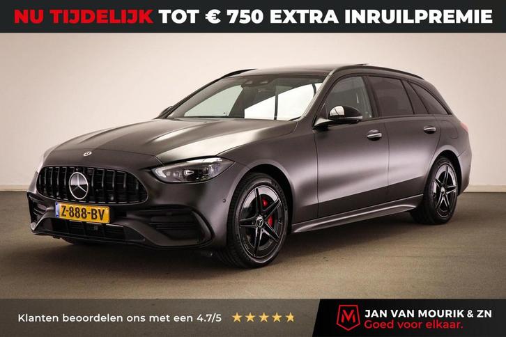 Mercedes-Benz C-klasse Estate 300 e AMG Line | PREMIUM PLUS, Auto's, Mercedes-Benz, Bedrijf, Te koop, C-Klasse, 360° camera, ABS