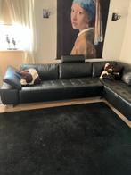 Lederen hoekbank in goede staat, 250 tot 300 cm, Hoekbank, Ophalen of Verzenden, Zo goed als nieuw