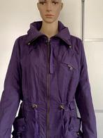 i636 Not The Same maat 42=L jas tussenjas parka paars NTS, Kleding | Dames, Paars, Maat 42/44 (L), Ophalen of Verzenden, Zo goed als nieuw