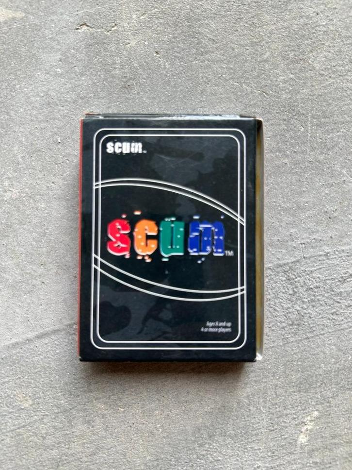 Scum (ook bekend als President)(Engelstalig kaartspel), Hobby en Vrije tijd, Gezelschapsspellen | Kaartspellen, Zo goed als nieuw