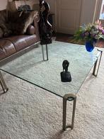 Glazen Salontafel: Design Peter Ghyczy, Ophalen, Zo goed als nieuw, Glas, Minder dan 50 cm